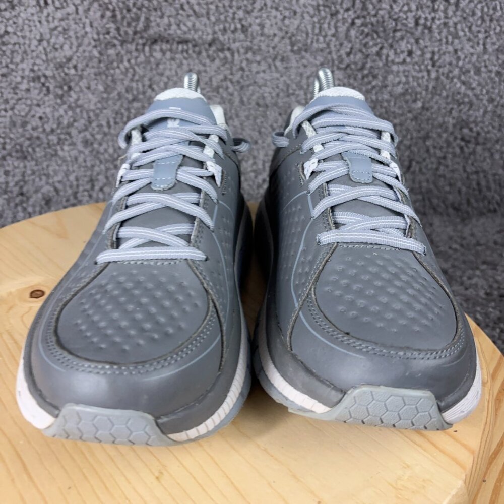 Hoka One One Gray Athletic Running Shoes - Picture 2 of 7